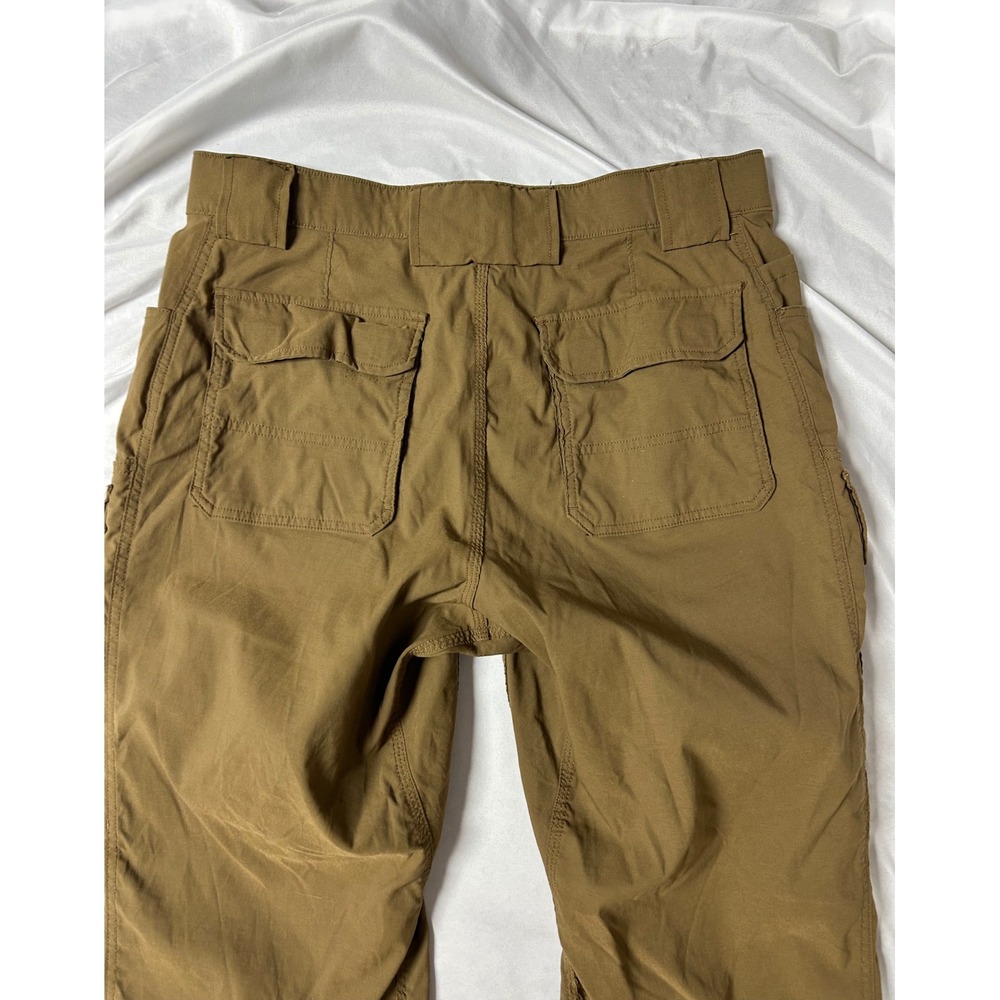Duluth Trading Co Mens Dry on the Fly Cargo Pants Brown Relaxed Fit 36x34 Hiking - Picture 8 of 16